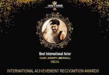 சர்வதேச அளவில் சிறந்த நடிகர் விருது: விஜய் ‘மெர்சல்’ சாதனை