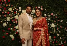 Arya and Sayyeshaa Wedding Reception Photos