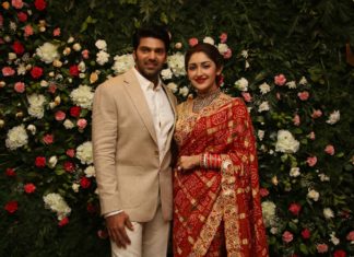 Arya and Sayyeshaa Wedding Reception Photos