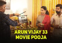 அருண் விஜயின் புதிய திரைப்படம் இனிதே ஆரம்பமானது !!