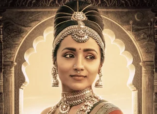 பொன்னியின் செல்வன் படத்திலிருந்து குந்தவை போஸ்டர் வெளியானது