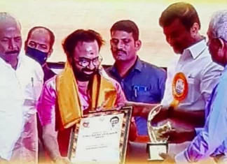 நடிகர் ‘பூ விலங்கு’ மோகனுக்கு சின்னத்திரை வாழ்நாள் சாதனையாளர் விருது” வழங்கப்பட்டது!