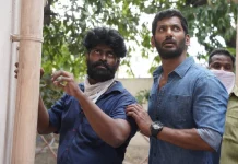 டூப் போடாமல் ஸ்டண்ட் காட்சியில் நடித்த நடிகர் சோமுவுக்கு நடிகர் விஷால் பாராட்டு!