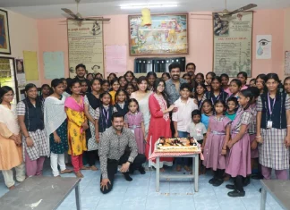 ஆதரவற்ற குழந்தைகளுடன் பிறந்த நாள் கொண்டாடிய அருண்விஜய் !