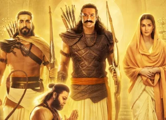 ராம நவமியை முன்னிட்டு ‘ஆதி புருஷ்’ படக்குழு வெளியிட்டிருக்கும் தெய்வீகமான போஸ்டர்