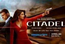 சீட்டடெல் இணையத் தொடர் ஏப்ரல் 28 அன்று பிரைம் வீடியோவில் பிரத்யேகமாகத் திரையிடப்படுகிறது