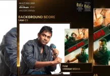 ஐஃபா விருதினை வென்ற இசையமைப்பாளர் சாம் சி. எஸ்