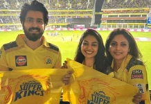 தோனி தலைமையிலான சிஎஸ்கே அணியின் வெற்றியை கொண்டாடிய ‘எல். ஜி. எம்’ படக் குழு