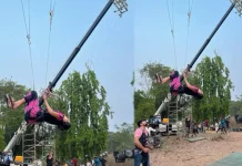 டூப் போடாமல் அதிரடி சாகச சண்டைக்காட்சியில் நடித்த நடிகை லக்ஷ்மி மஞ்சு!