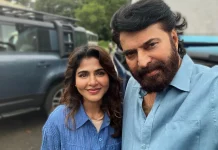 ”மம்முட்டியுடன் நடிப்பது மாபெரும் பாக்கியம்” ஐஸ்வர்யா மேனன்