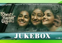 பிரைம் வீடியோவின் ‘ஸ்வீட் காரம் காபி’ இணையத் தொடரின் இசை வெளியீடு