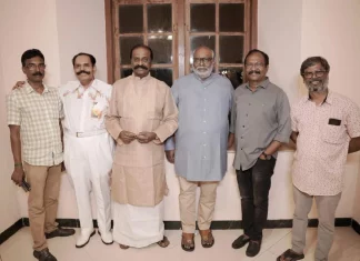 கேரளாவில் ஜென்டில்மேன்-2 படத்திற்காக மூன்று பாடல்களை உருவாக்கிய கீரவாணி-வைரமுத்து