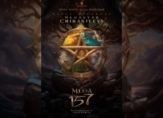 மெகாஸ்டார் சிரஞ்சீவி, வசிஷ்டா, UV கிரியேஷன்ஸ் – இணைந்து வழங்கும் மெகா157 அறிவிப்பு !!