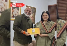 இந்திய அரசியல்வாதியும், விலங்குநல ஆர்வலருமான திருமதி. மேனகா சஞ்சை காந்தி அவர்களின் பாராட்டுகளைப் பெற்ற“ஷாட் பூட் த்ரீ” திரைப்படம்