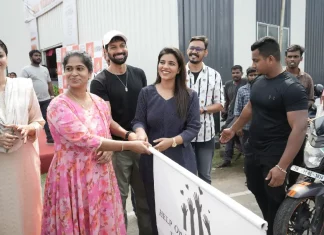 உலக உணவு தினத்தை முன்னிட்டு உணவில்லாதவர்களுக்கு உணவளிக்கும் திட்டத்தை துவக்கி வைத்தார் நடிகை ஐஸ்வர்யா ராஜேஷ் !!