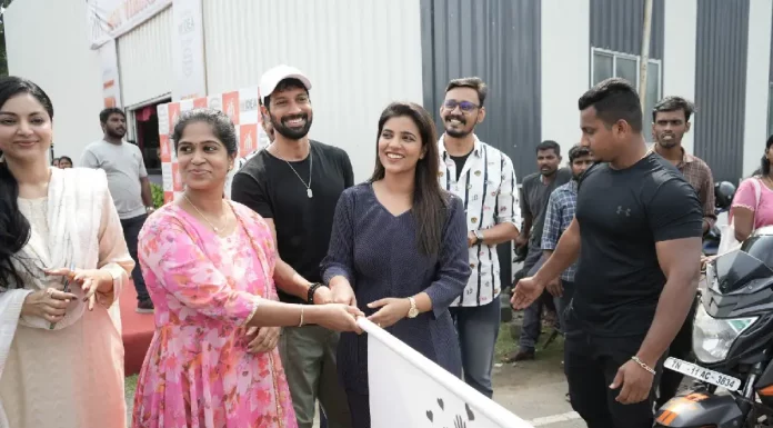 உலக உணவு தினத்தை முன்னிட்டு உணவில்லாதவர்களுக்கு உணவளிக்கும் திட்டத்தை துவக்கி வைத்தார் நடிகை ஐஸ்வர்யா ராஜேஷ் !!