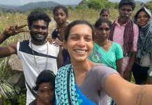 சஞ்சனா நடராஜன் இந்தியத் திரைப்படத் துறையில் வளர்ந்து வரும் நட்சத்திரம்