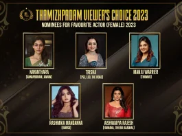 Nominees For Favourite Actor (Female) 2023