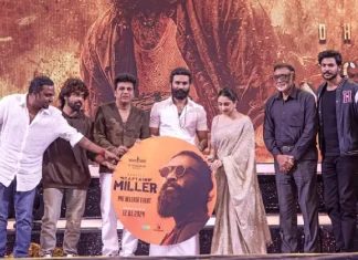 கேப்டன் மில்லர் திரைப்பட இசை வெளியீட்டு விழா !!