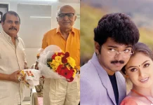 முதல் படம் 25வது ஆண்டு !தாயாரிப்பாளரிடம் ஆசி பெற்ற டைரக்டர் எஸ்.எழில்!