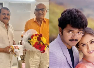 முதல் படம் 25வது ஆண்டு !தாயாரிப்பாளரிடம் ஆசி பெற்ற டைரக்டர் எஸ்.எழில்!