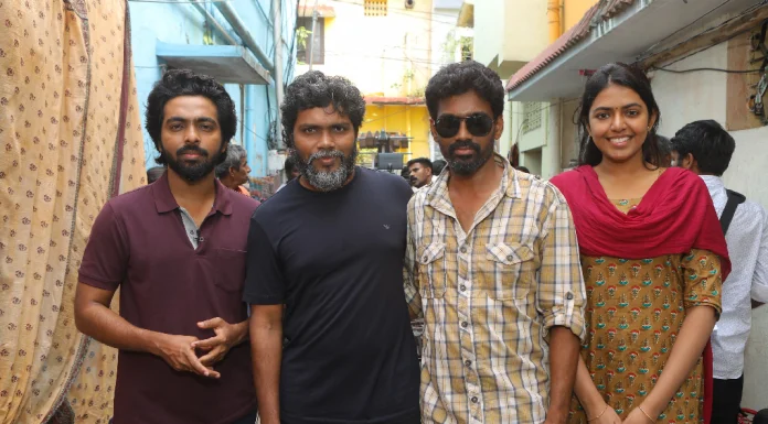 பா. இரஞ்சித் தயாரிப்பில் ஜீவி பிரகாஷ் நடிக்கும் படத்தின் படப்பிடிப்பு சென்னையில் துவங்கியது