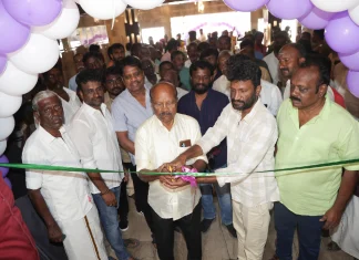 விஷ்வா லக்ஷ்மி சினிமாஸ் புதிய திரையரங்கு திறந்த தயாரிப்பாளர் தாய் சரவணன் !!