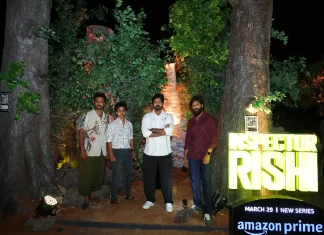 ‘இன்ஸ்பெக்டர் ரிஷி’ திகில் டிராமாவின் வெற்றியை ரசிகர்களுடன் படக்குழுவினர் கொண்டாடுகிறார்கள்