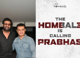 ஹோம்பாலே பிலிம்ஸ் மற்றும் பிரபாஸ் ஆகியோர் மூன்று திரைப்பட ஒப்பந்தத்தில் கையெழுத்திட்டுள்ளனர்