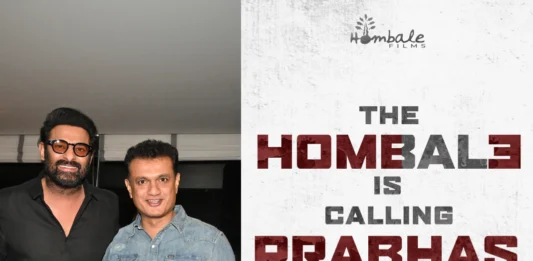 ஹோம்பாலே பிலிம்ஸ் மற்றும் பிரபாஸ் ஆகியோர் மூன்று திரைப்பட ஒப்பந்தத்தில் கையெழுத்திட்டுள்ளனர்