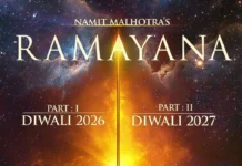 ராமாயணம் – பாகம் ஒன்று மற்றும் இரண்டு, 2026 மற்றும் 2027 தீபாவளி அன்று வெளியாகிறது!