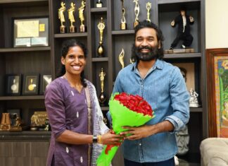 வித்யா ராம்ராச்சின் சாதனையைப் பாராட்டி வாழ்த்து தெரிவித்த நடிகர் தனுஷ்!