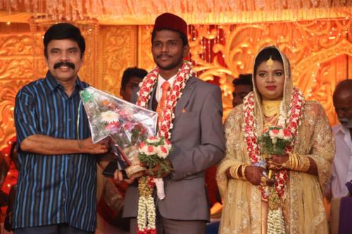 Chidambaram Railway Gate Producer Daughter Wedding Pics